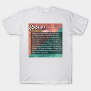 40 RULES OF LOVE - 21 T-Shirt